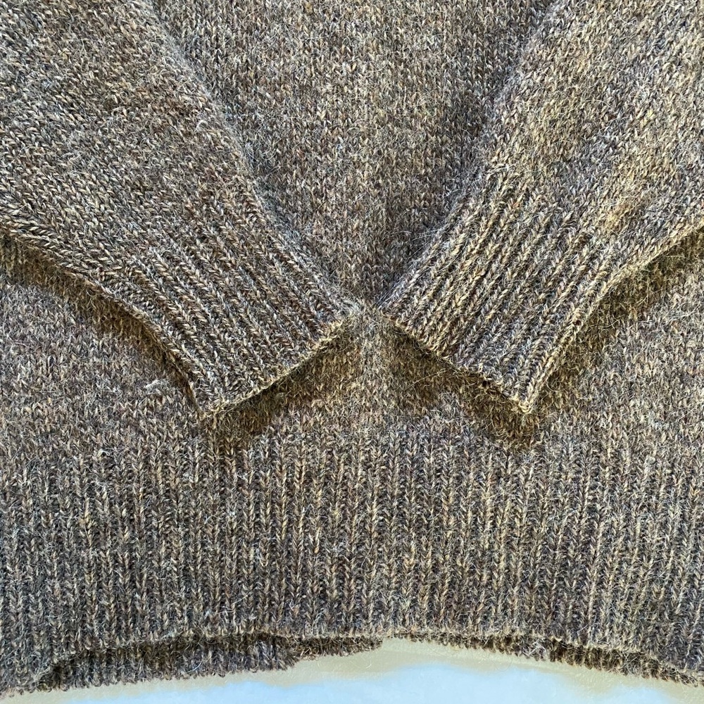 Winona Knits Brown Wool Cardigan Sweater - Picture 7 of 11